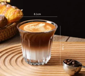 Cortado and latte stylish cup 160ml