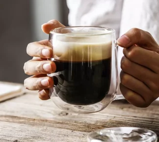 Double-wall coffee cup 250ml