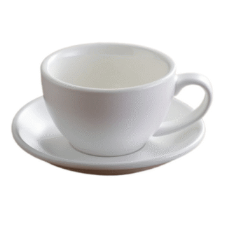 300 ml White Cappuccino Cup