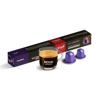 Mood Palermo - Nespresso Compatible Aluminium Coffee Capsules - 10 Pods