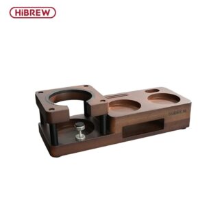 HiBREW Wood Tamping Station Tamper Holder 51/58mm
