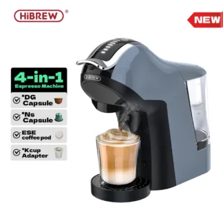 HiBREW H17 4-in-1 capsule coffee machine in black